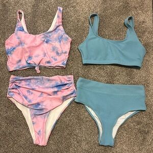shein high waisted bikinis